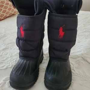 Ralph Lauren kids snow boots size 11